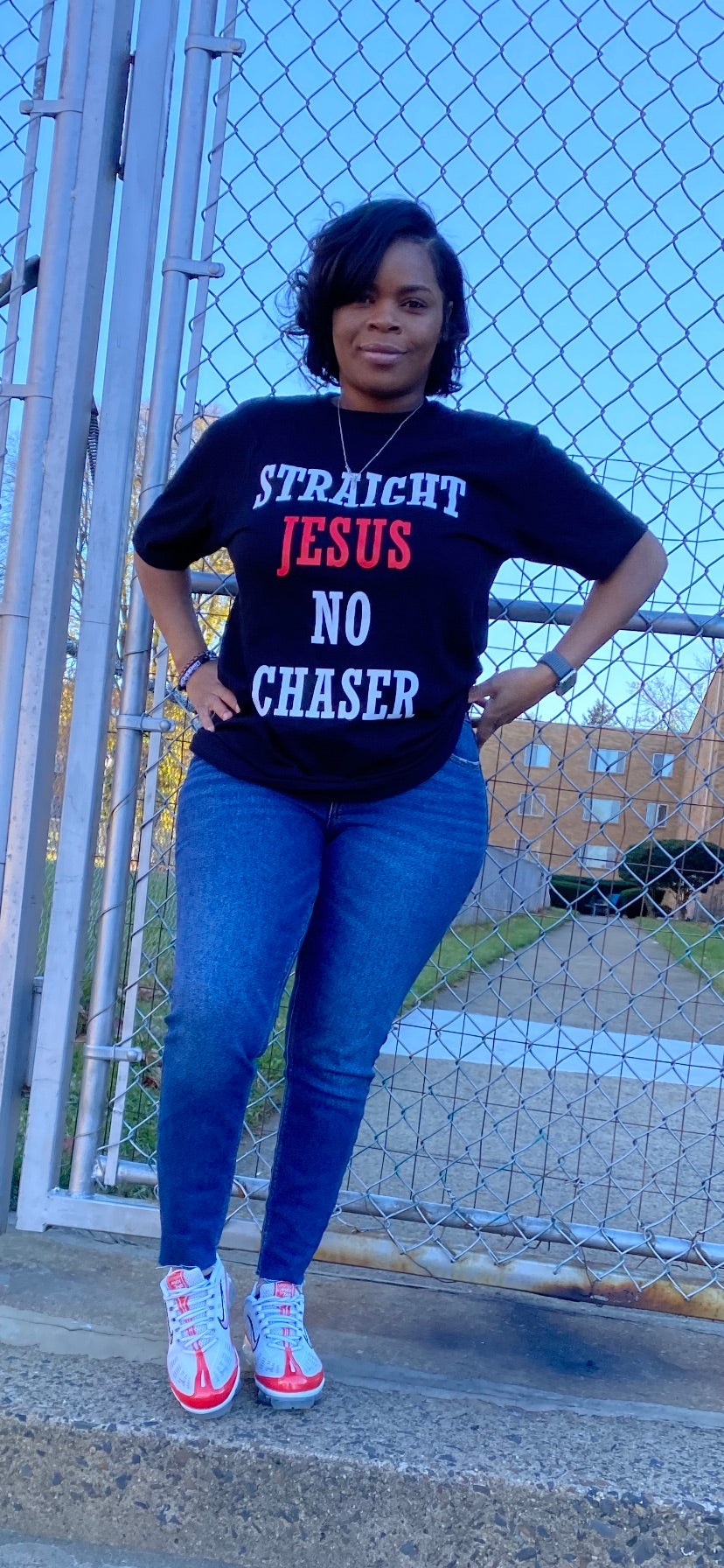 Straight Jesus No Chaser Unisex Tee